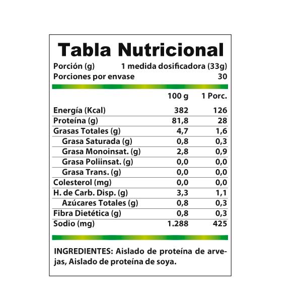 PROTEINA PARA COCINAR COOKING VEGAN PROTEIN 1KG 30 SERVICIOS - REVITTA