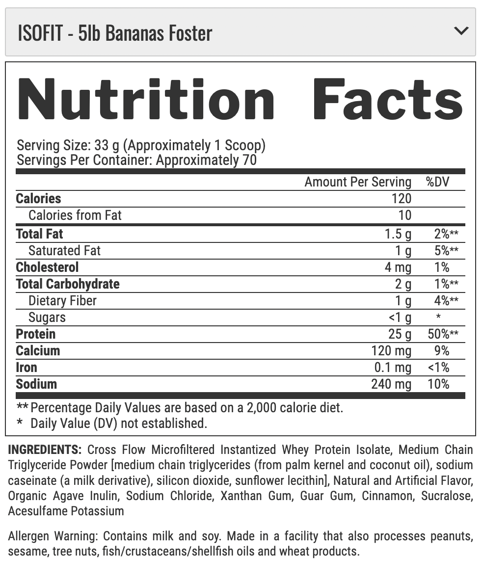 PROTEINA ISOFIT 5.1LB 70 SV - NUTREX
