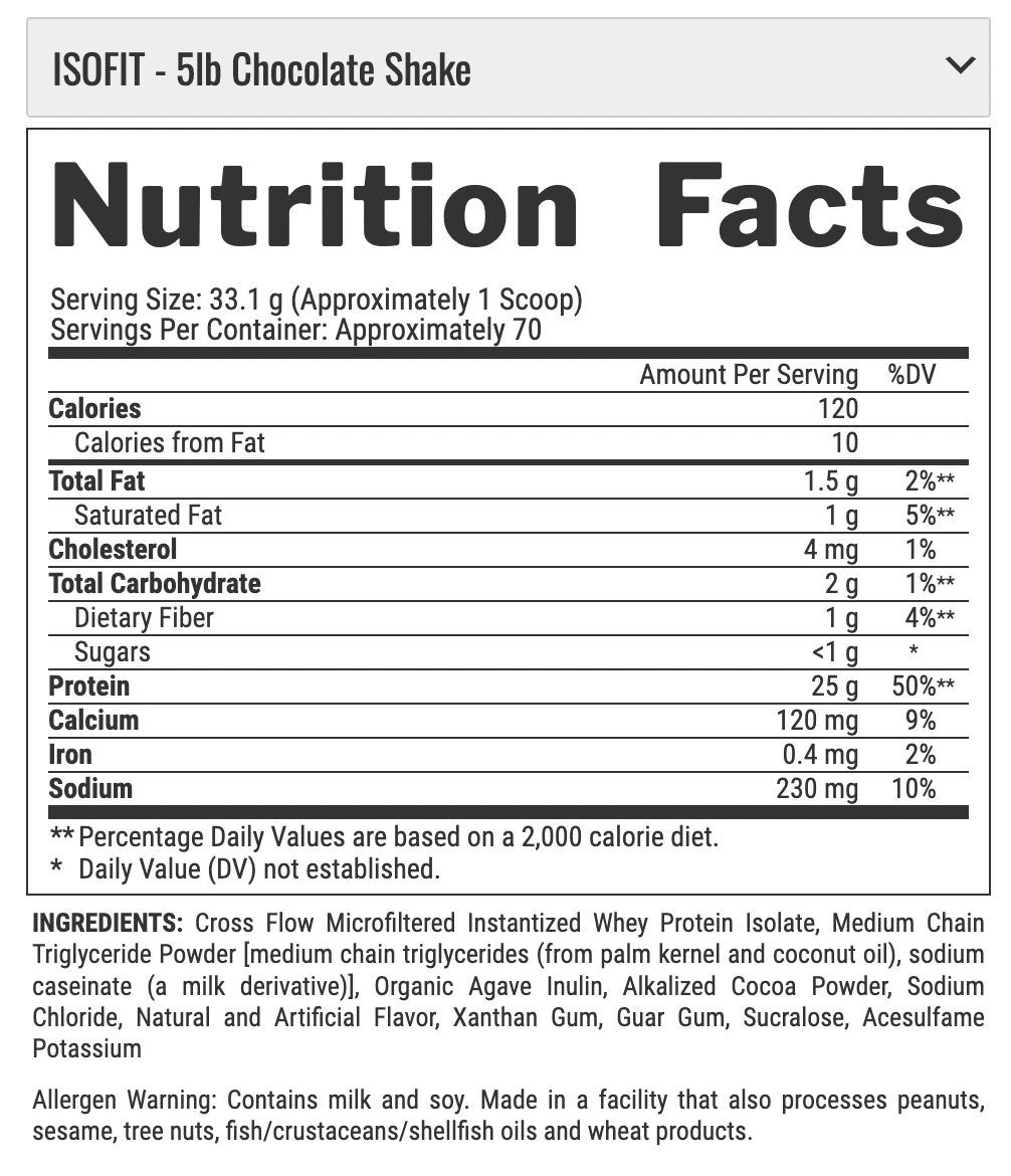 PROTEINA ISOFIT 5.1LB 70 SV - NUTREX