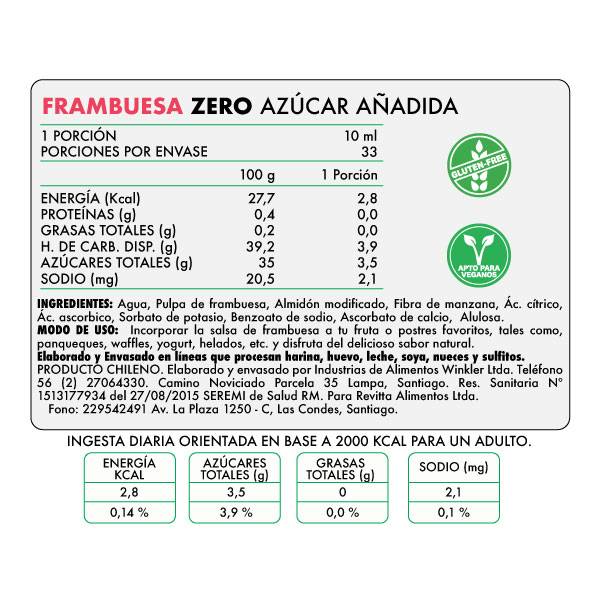 SALSA ZERO 330G - REVITTA