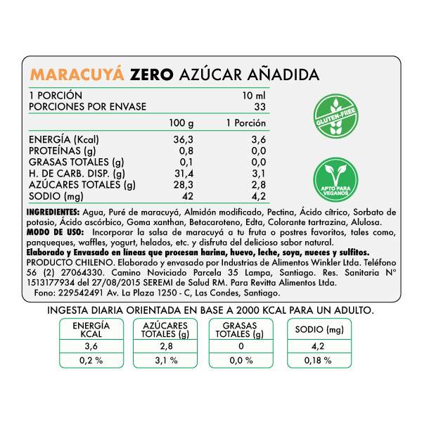 SALSA ZERO 330G - REVITTA
