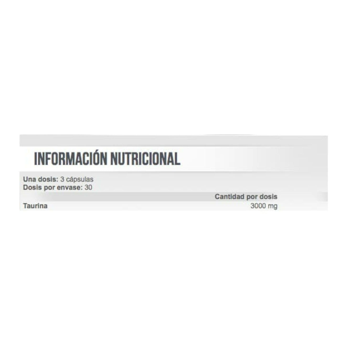 TAURINA 3000MG 90 CAPSULAS - SCITEC NUTRITION