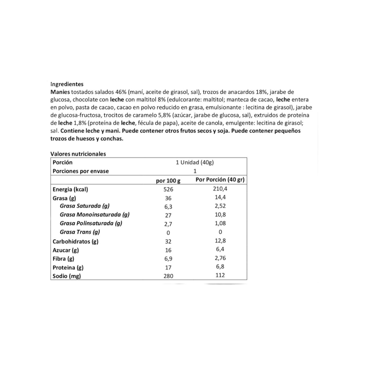 BOX 30 BARRAS S-NUTS SALTED CARAMEL 40GR - SPACE PROTEIN