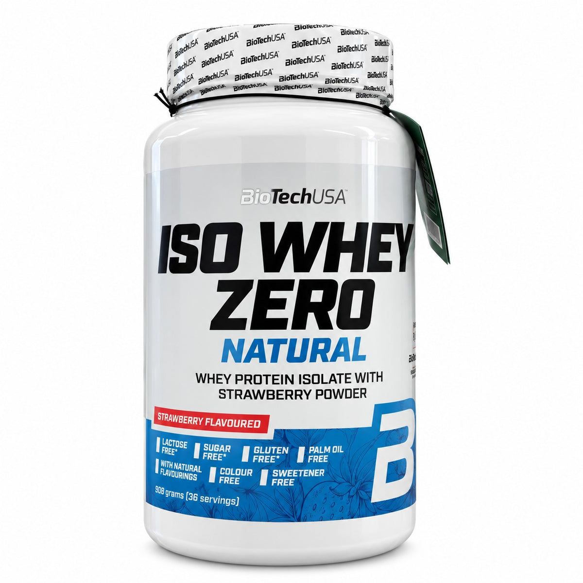 PROTEINA ISO WHEY ZERO NATURAL 908GR - BIOTECHUSA