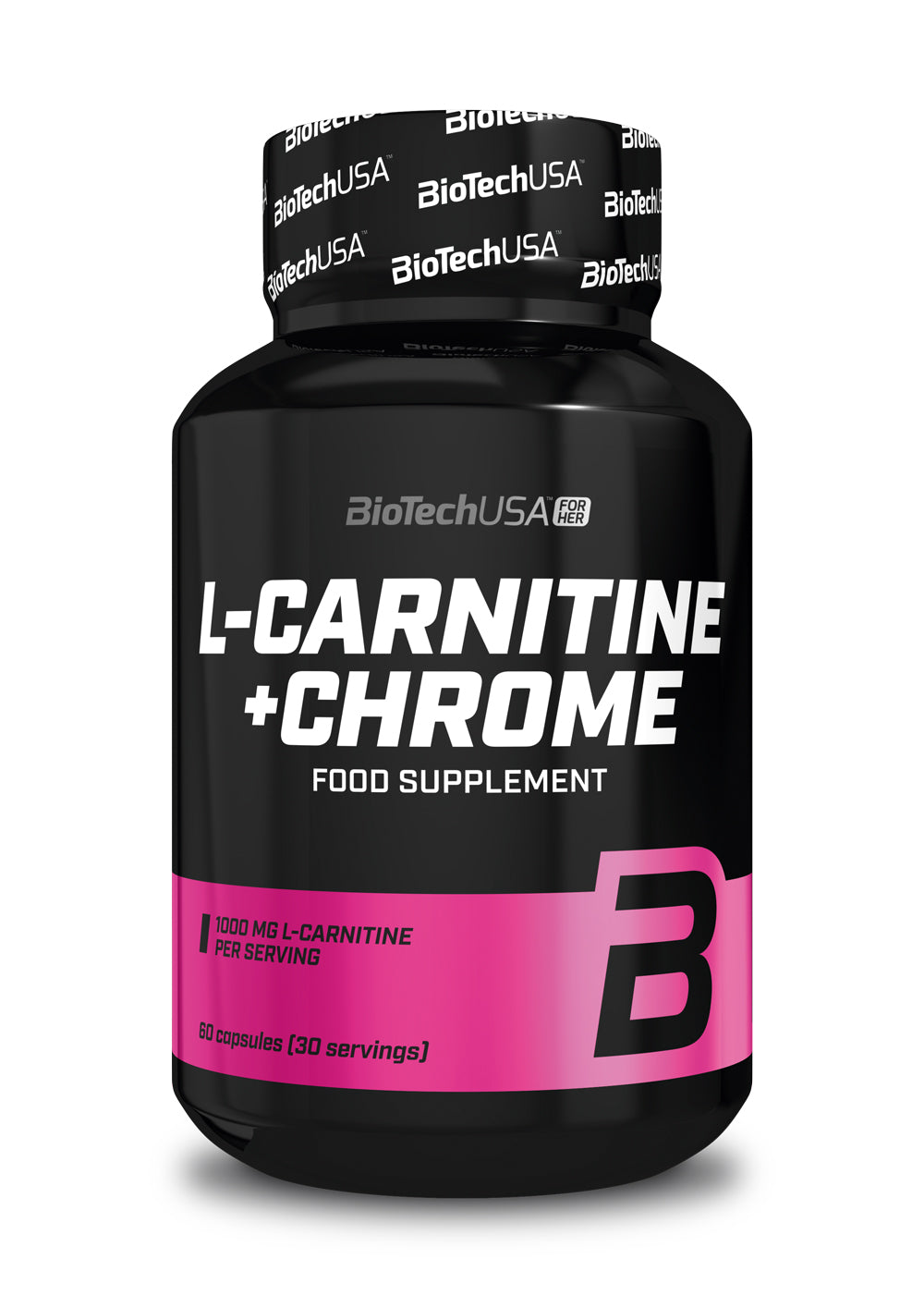 L- CARNITINE + CHROME 60 CAPSULAS - BIOTECHUSA