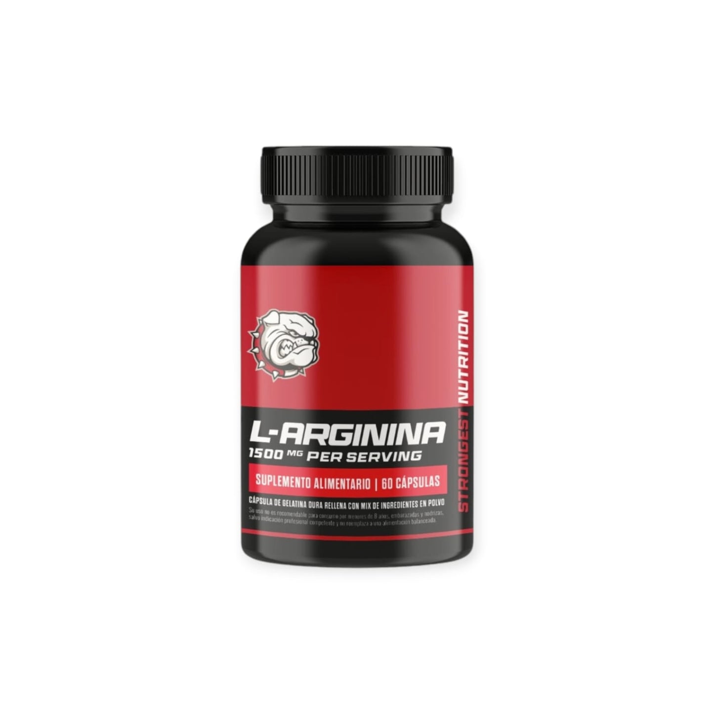 L- ARGININA 1500MG 60 CAPSULAS - STRONGEST