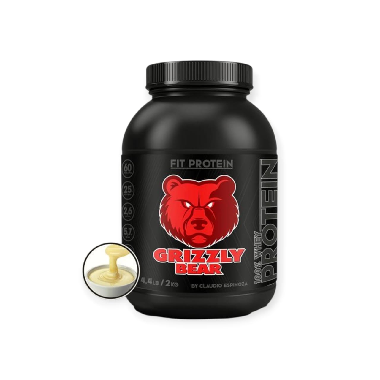 FIT PROTEIN GRIZZLYBEAR 2 KILOGRAMOS - 60 SERVICIOS