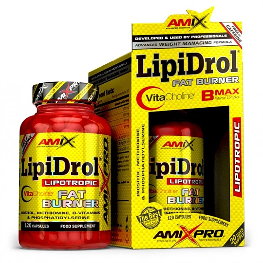 LIPIDROL QUEMADOR DE GRASA 120 CAPSULAS - AMIX
