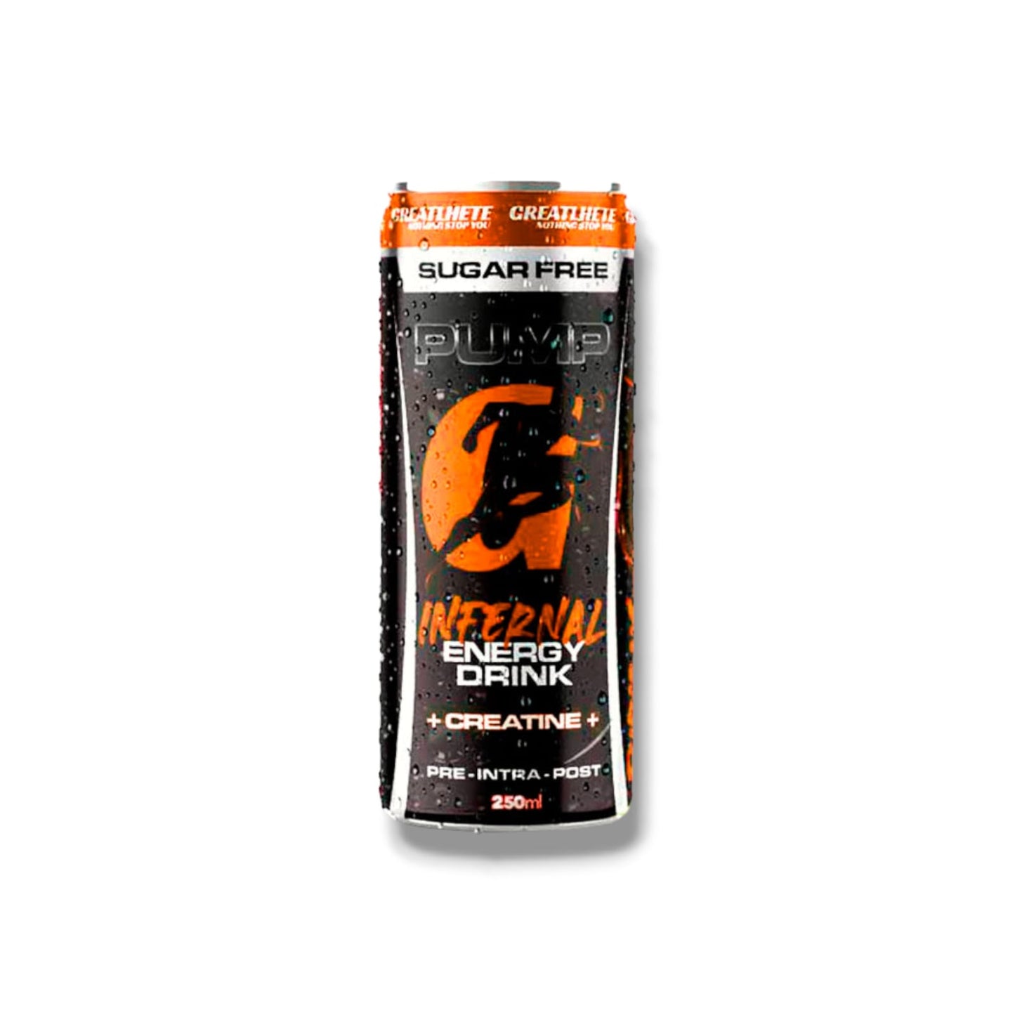 ENERGETICA G-Energydrink Pump Infernal - con creatina - GREATLHETE
