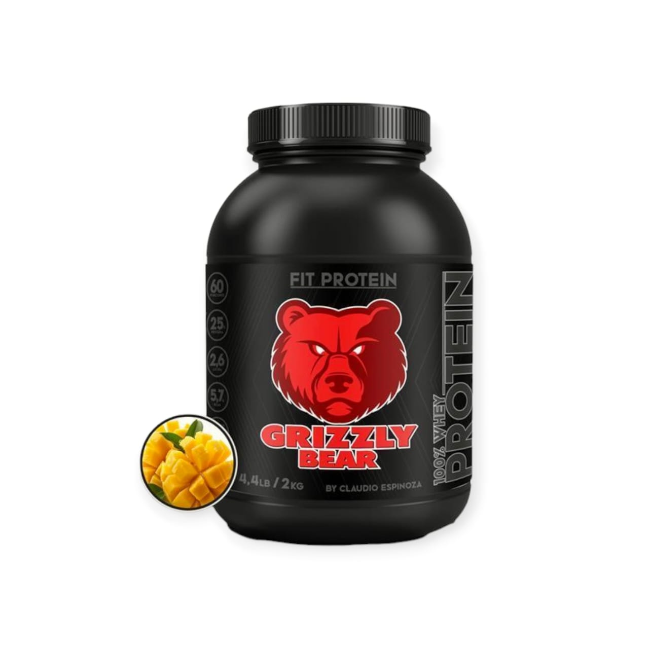 FIT PROTEIN GRIZZLYBEAR 2 KILOGRAMOS - 60 SERVICIOS