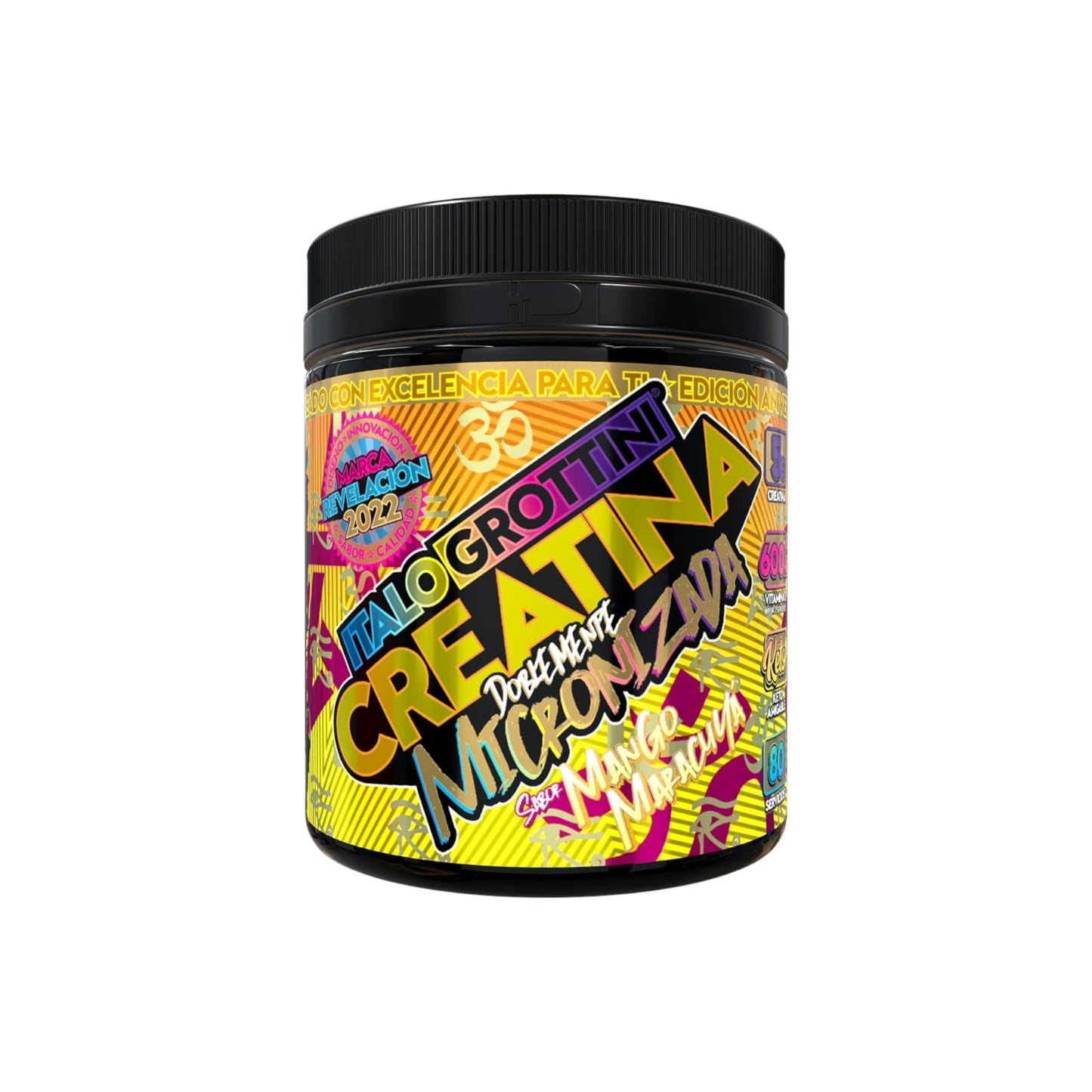 Creatina Monohidrato Doblemente Micronizada 80 Serv - Italo Grottini
