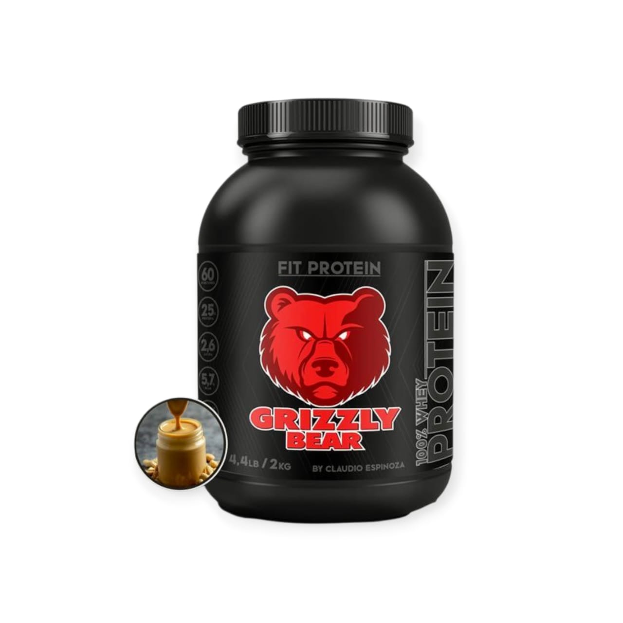 FIT PROTEIN GRIZZLYBEAR 2 KILOGRAMOS - 60 SERVICIOS
