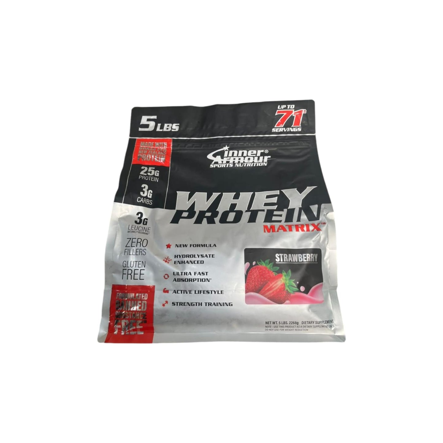 PROTEINA WHEY PROTEIN MATRIX 5LBS 71 SERVICIOS - INNER ARMOUR
