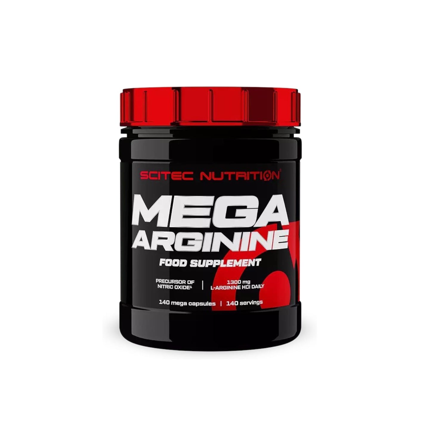 MEGA ARGININA 1.300 MG. 140 CAPSULAS - SCITEC NUTRITION