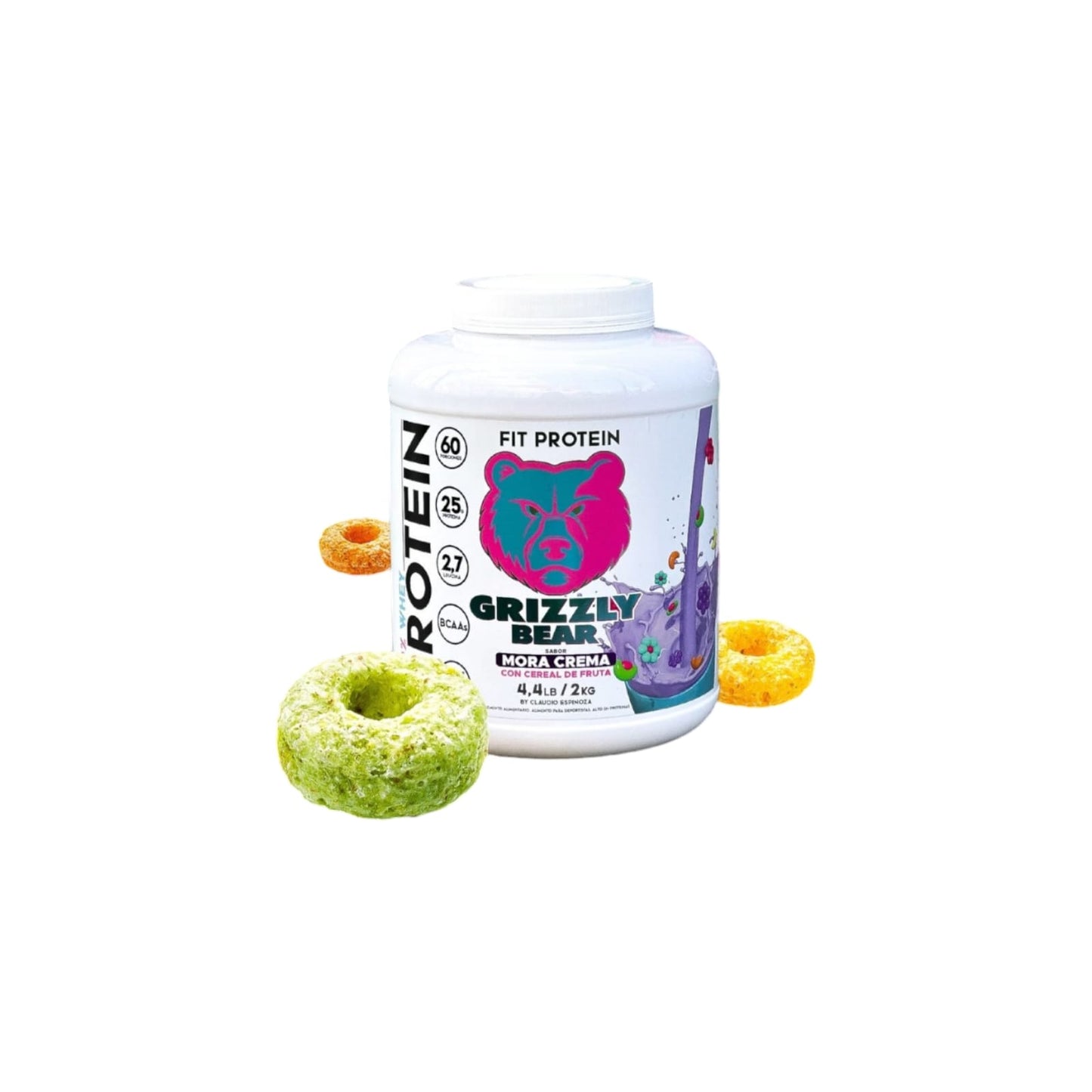 PROTEINA FIT PROTEIN EDICION LIMITADA 4,4LBS - GRIZZLY BEAR