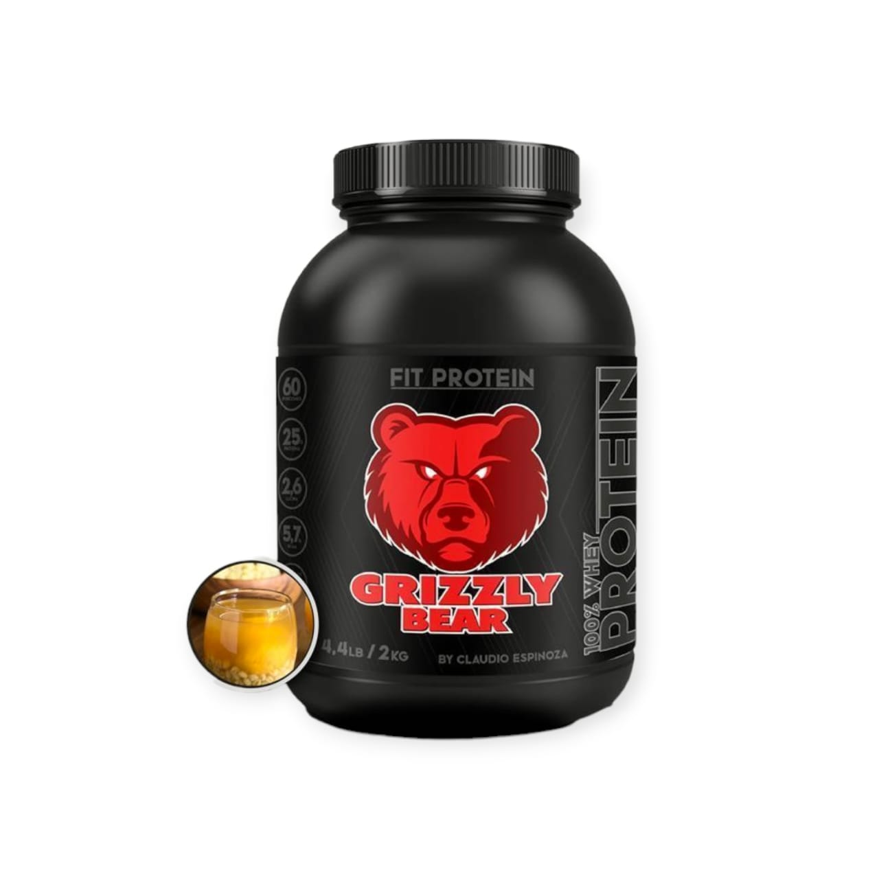 FIT PROTEIN GRIZZLYBEAR 2 KILOGRAMOS - 60 SERVICIOS