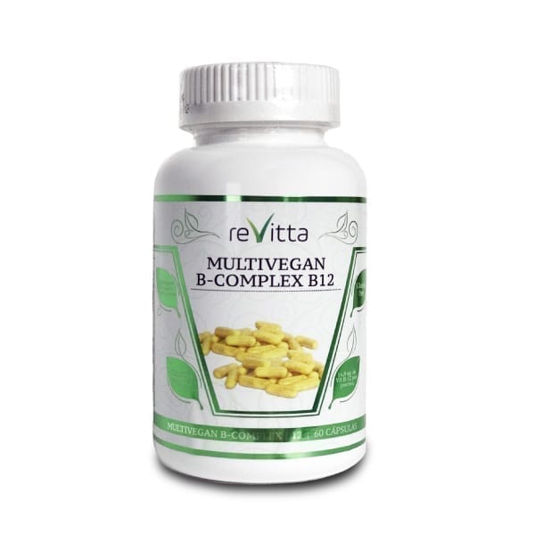 MULTIVITAMINICO VEGAN B-12 60 CAPSULAS - REVITTA