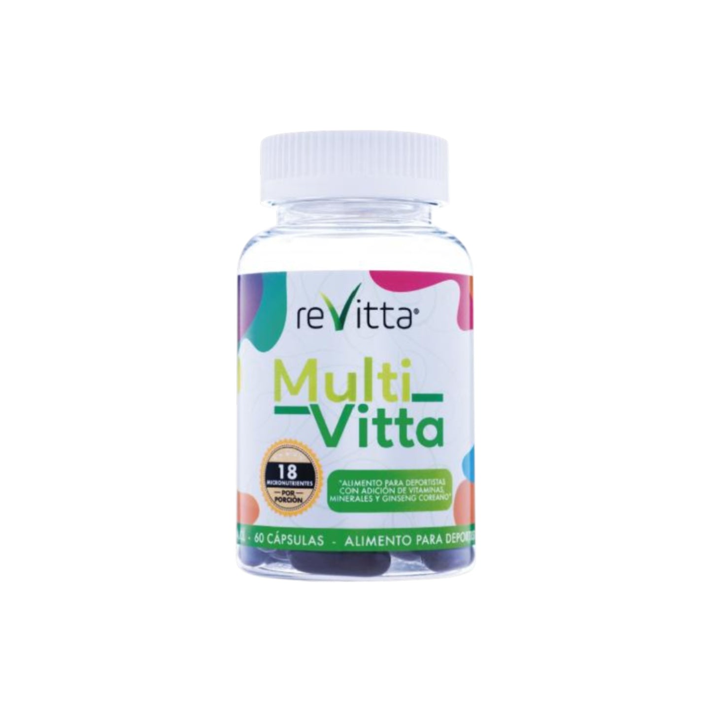 MULTIVITAMINICO MULTIVITTA 60 CÁPSULAS - REVITTA