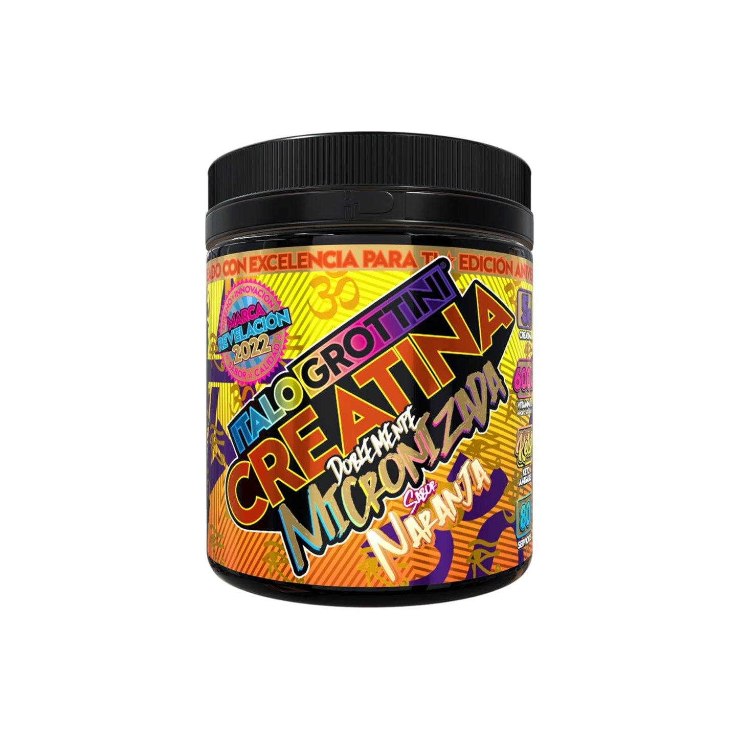 Creatina Monohidrato Doblemente Micronizada 80 Serv - Italo Grottini