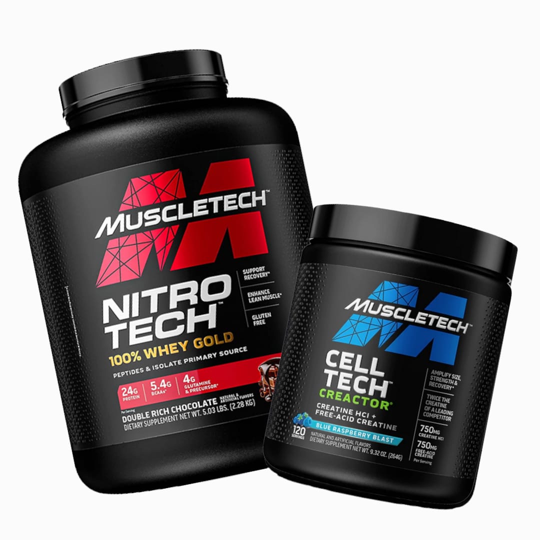 NITRO TECH GOLD 5 LIB + CREATINA CREACTOR 120 SERVICIOS