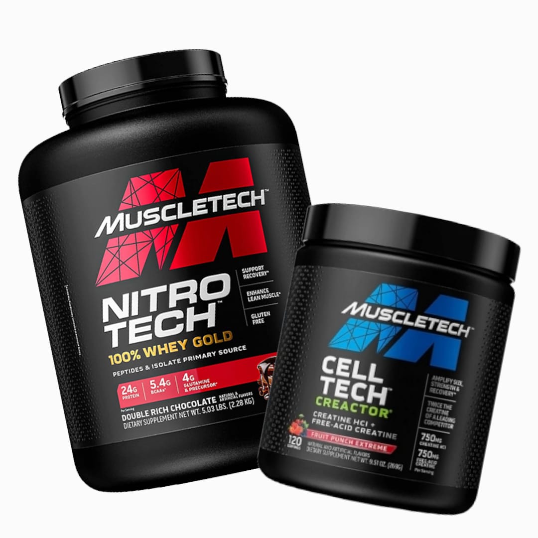 NITRO TECH GOLD 5 LIB + CREATINA CREACTOR 120 SERVICIOS