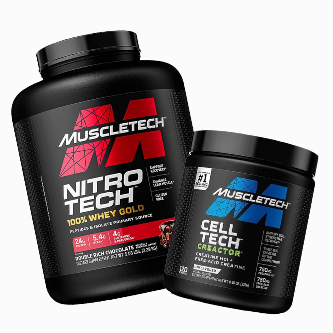 NITRO TECH GOLD 5 LIB + CREATINA CREACTOR 120 SERVICIOS