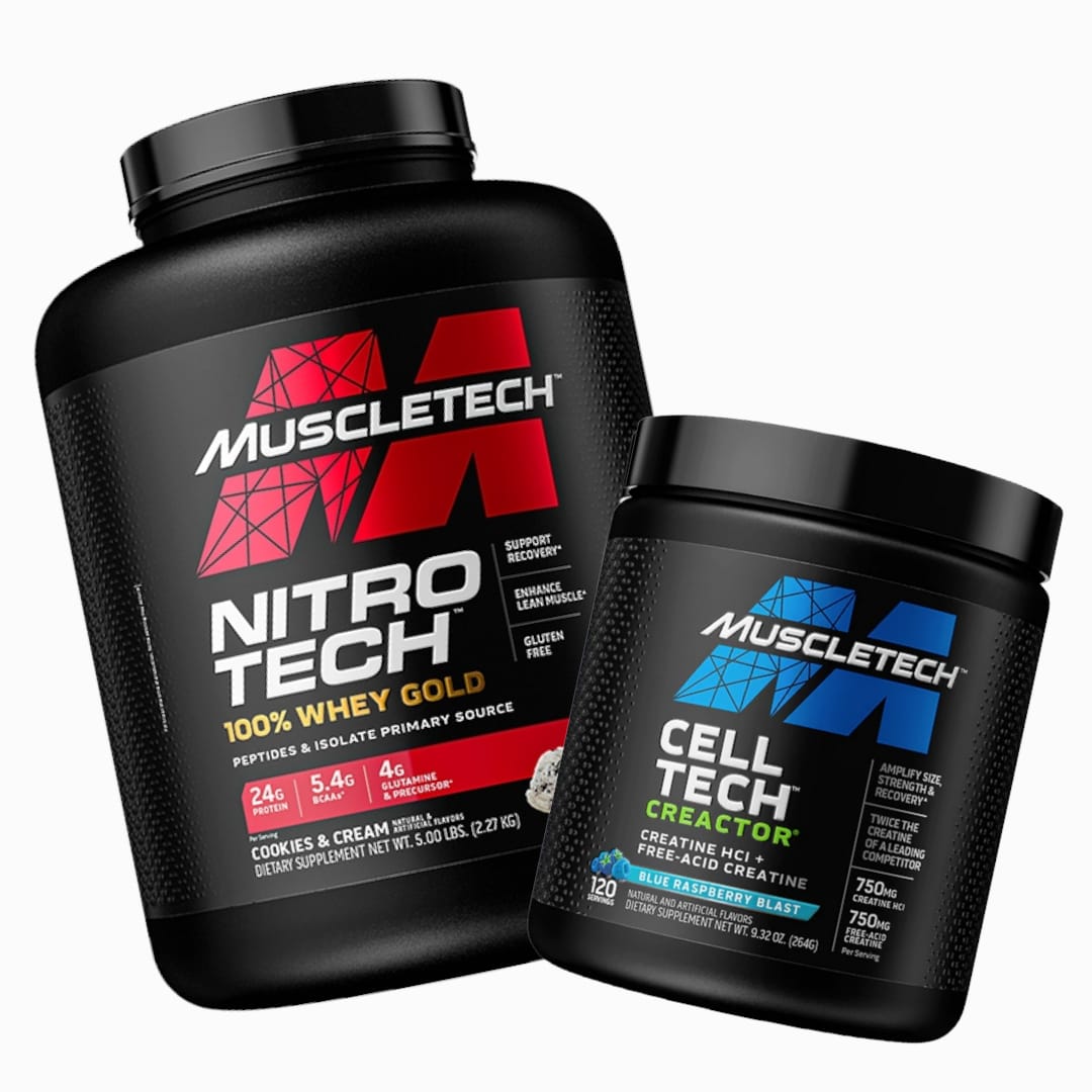 NITRO TECH GOLD 5 LIB + CREATINA CREACTOR 120 SERVICIOS