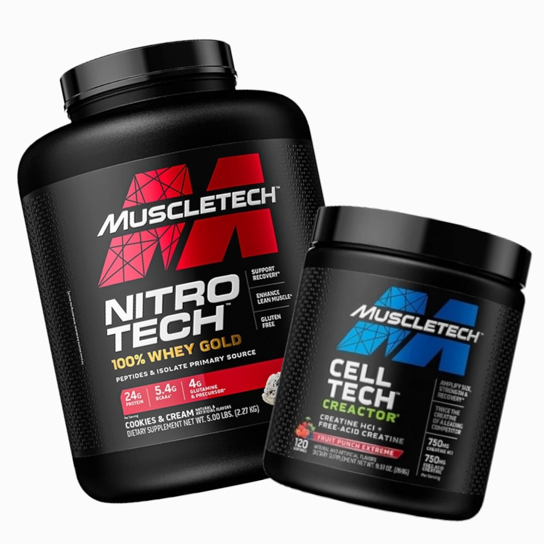 NITRO TECH GOLD 5 LIB + CREATINA CREACTOR 120 SERVICIOS