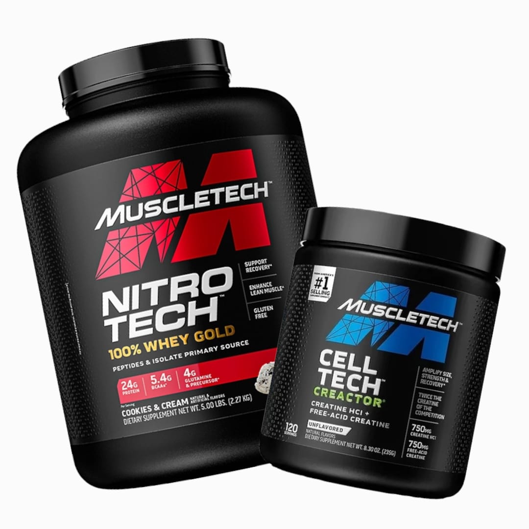 NITRO TECH GOLD 5 LIB + CREATINA CREACTOR 120 SERVICIOS