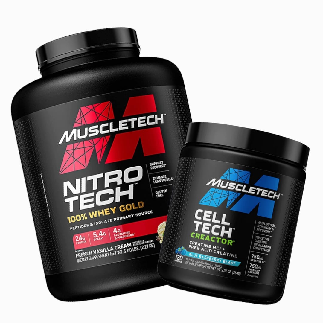 NITRO TECH GOLD 5 LIB + CREATINA CREACTOR 120 SERVICIOS