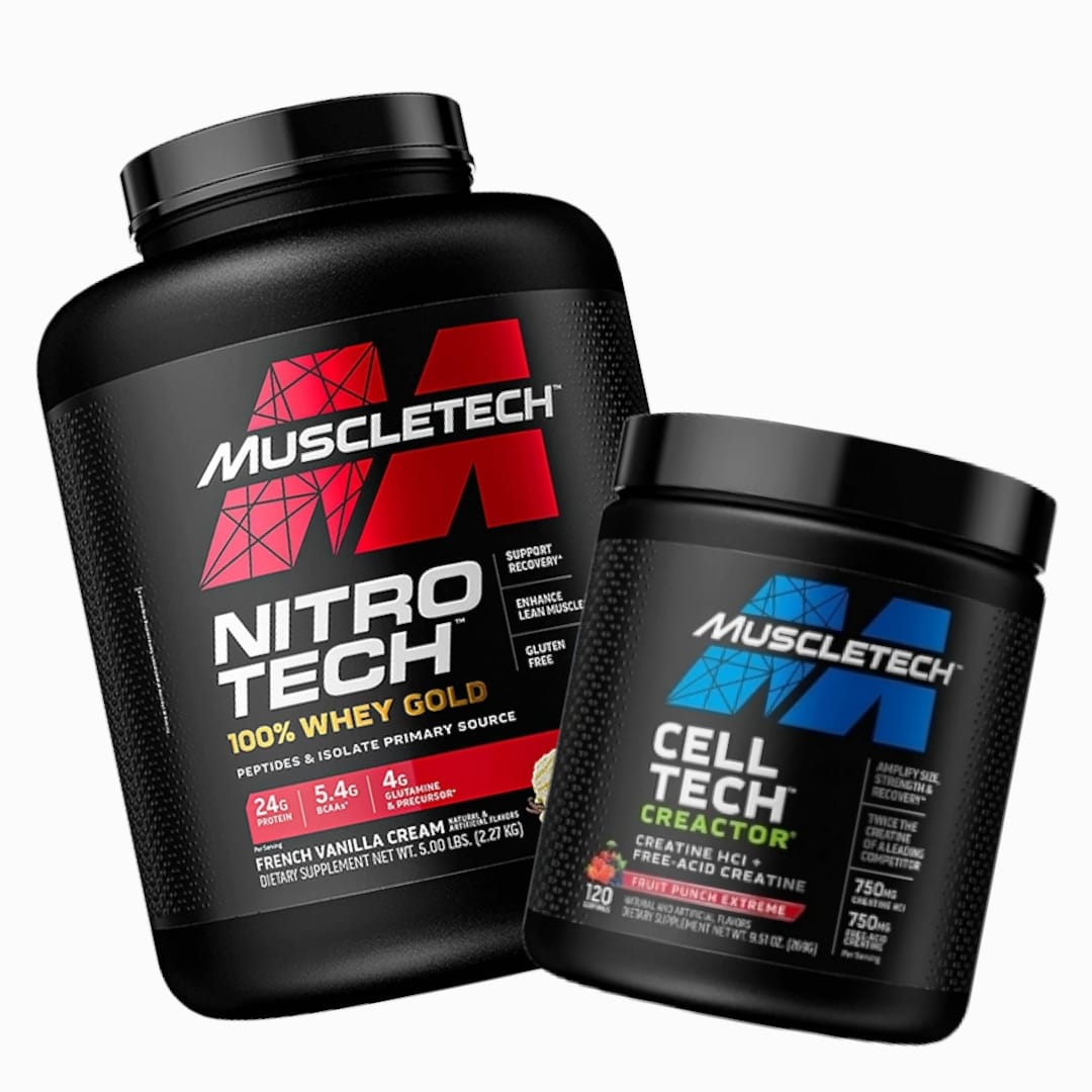 NITRO TECH GOLD 5 LIB + CREATINA CREACTOR 120 SERVICIOS