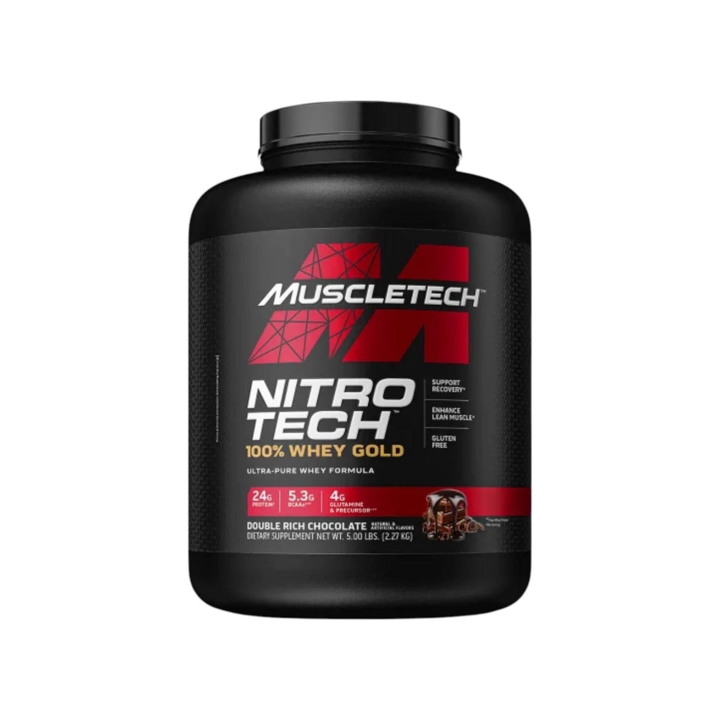 Nitro Tech 100% Whey Gold - 69 Servicios - Muscletech