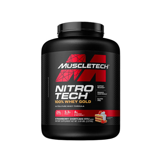 Nitro Tech 100% Whey Gold - 69 Servicios - Muscletech