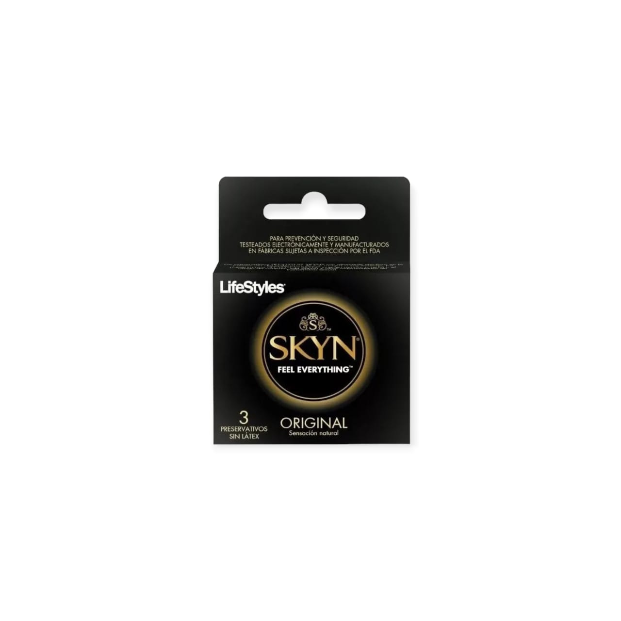 PRESERVATIVOS ORIGINAL 3 UNIDADES - LIFESTYLES