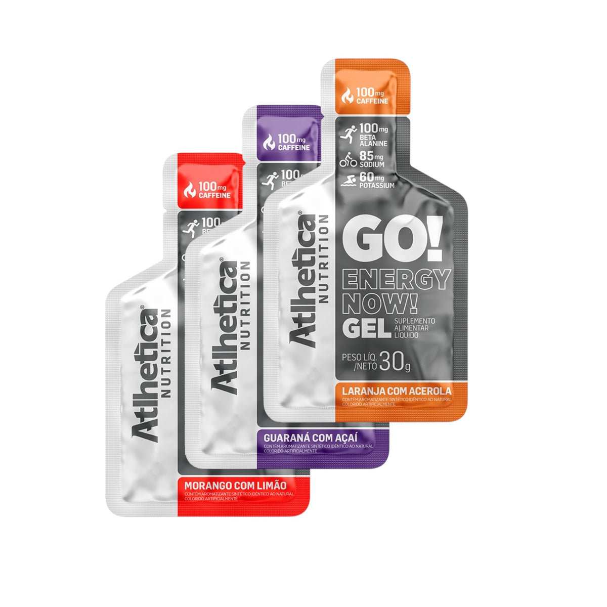 Gel Energizante GO! ENERGY NOW- Atlhetica
