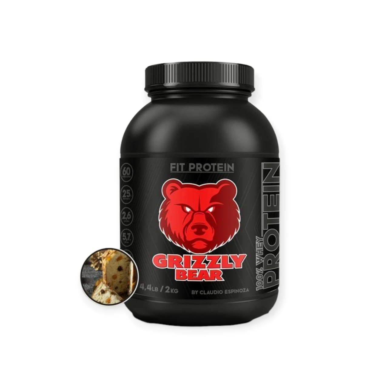 FIT PROTEIN GRIZZLYBEAR 2 KILOGRAMOS - 60 SERVICIOS