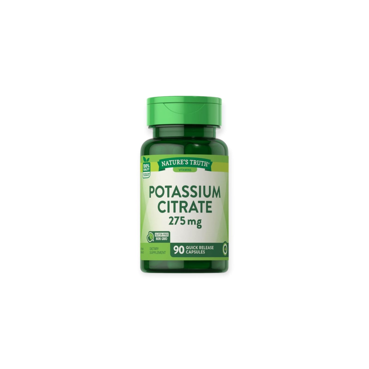 POTASIO CITRATO 275 MG 90 CAPSULAS - NATURE'S TRUTH