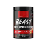 Pre Entreno Beast 4Active 320 g sabor Fruit Punch