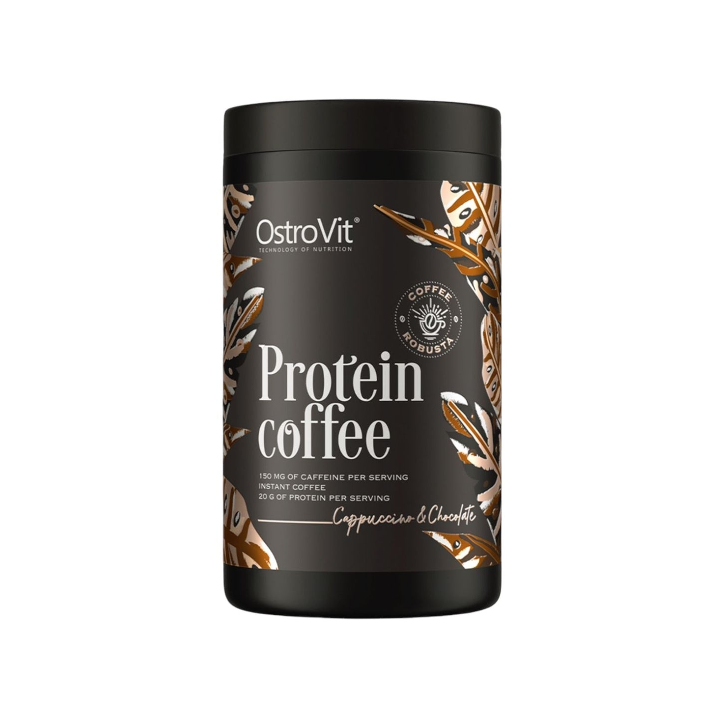CAFÉ PROTEICO CAPUCCINO & CHOCOLATE 360G 12SV - OSTROVIT
