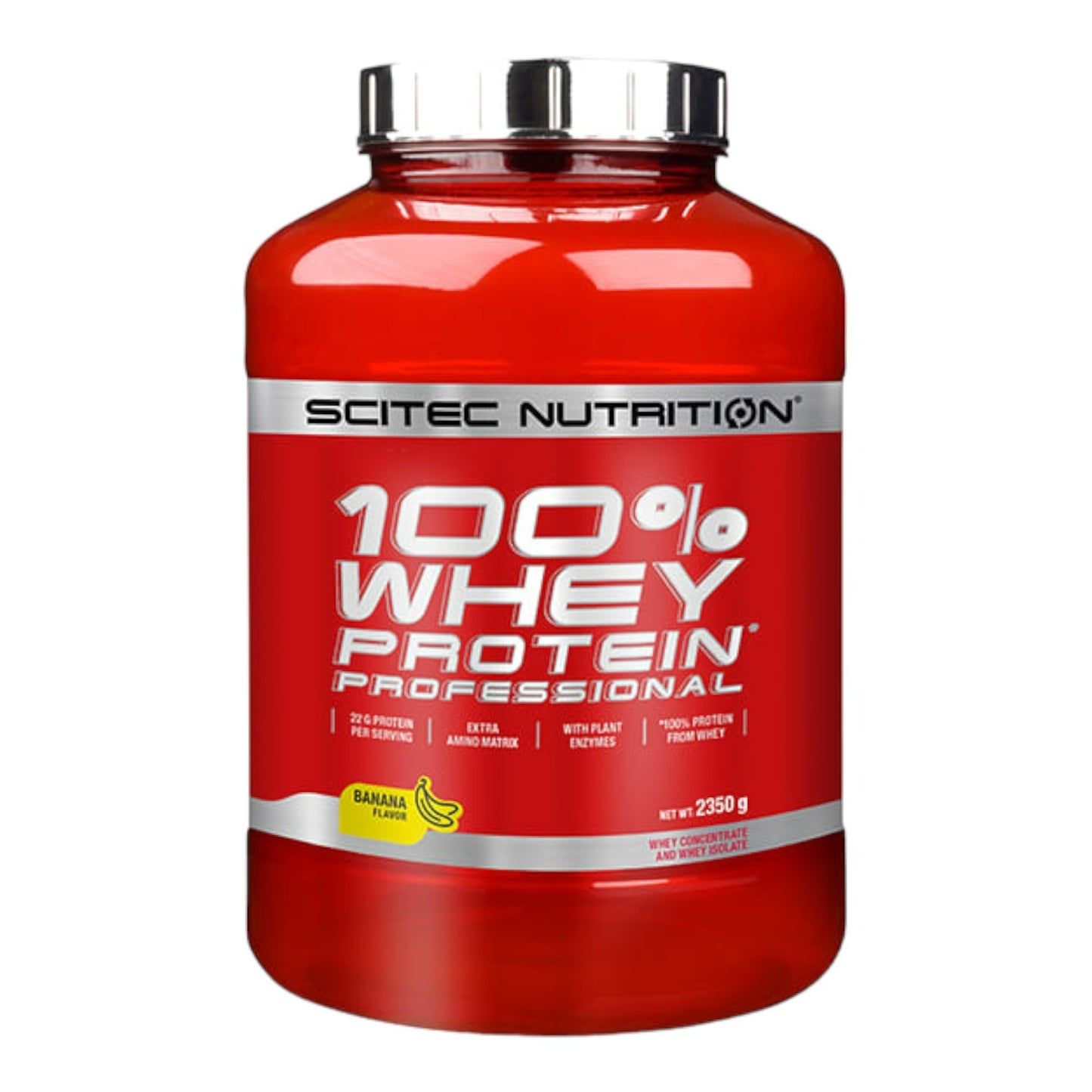 100% WHEY PROTEIN PROFESSIONAL 2.350 GRS. 78 SERVICIOS - SCITEC NUTRITION