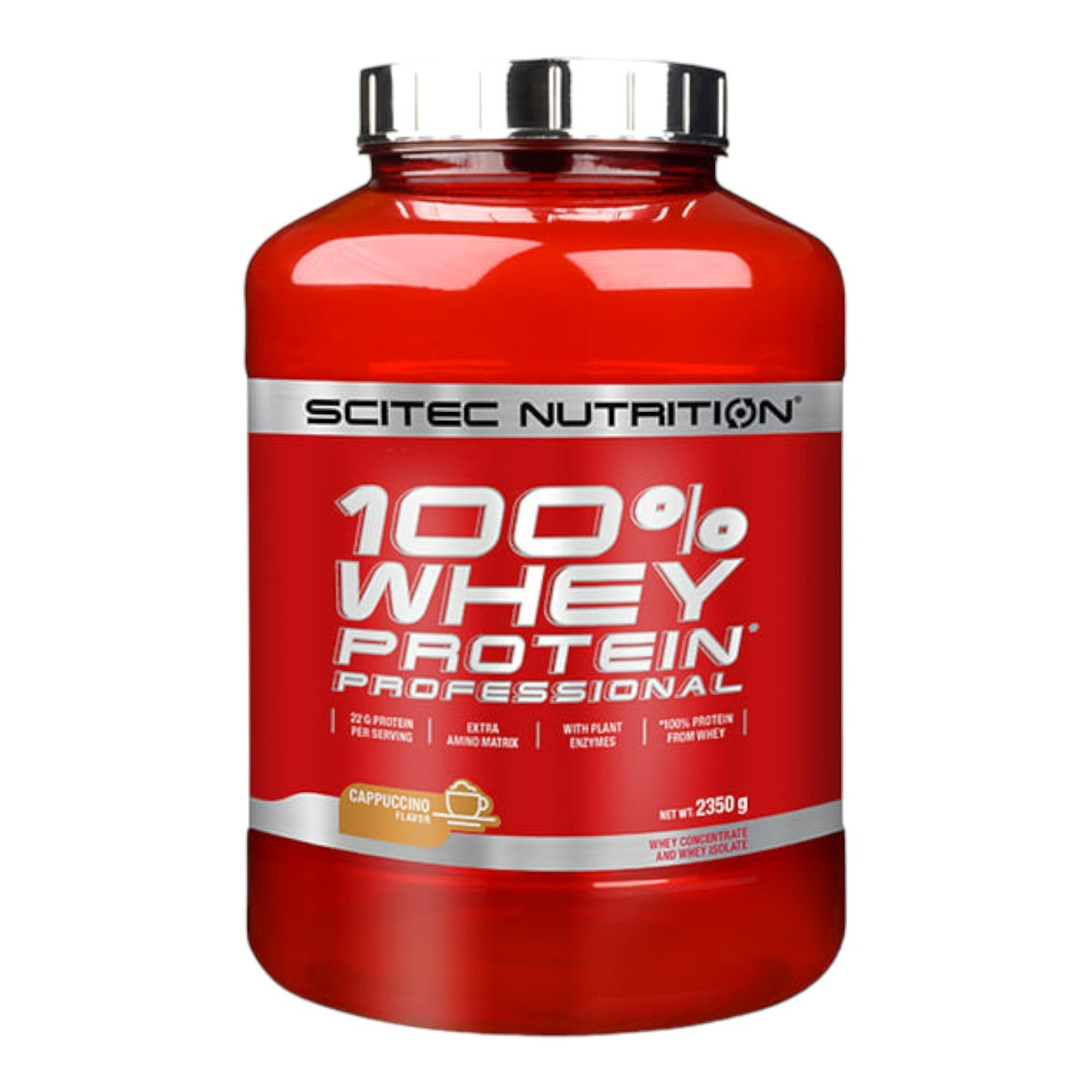 100% WHEY PROTEIN PROFESSIONAL 2.350 GRS. 78 SERVICIOS - SCITEC NUTRITION