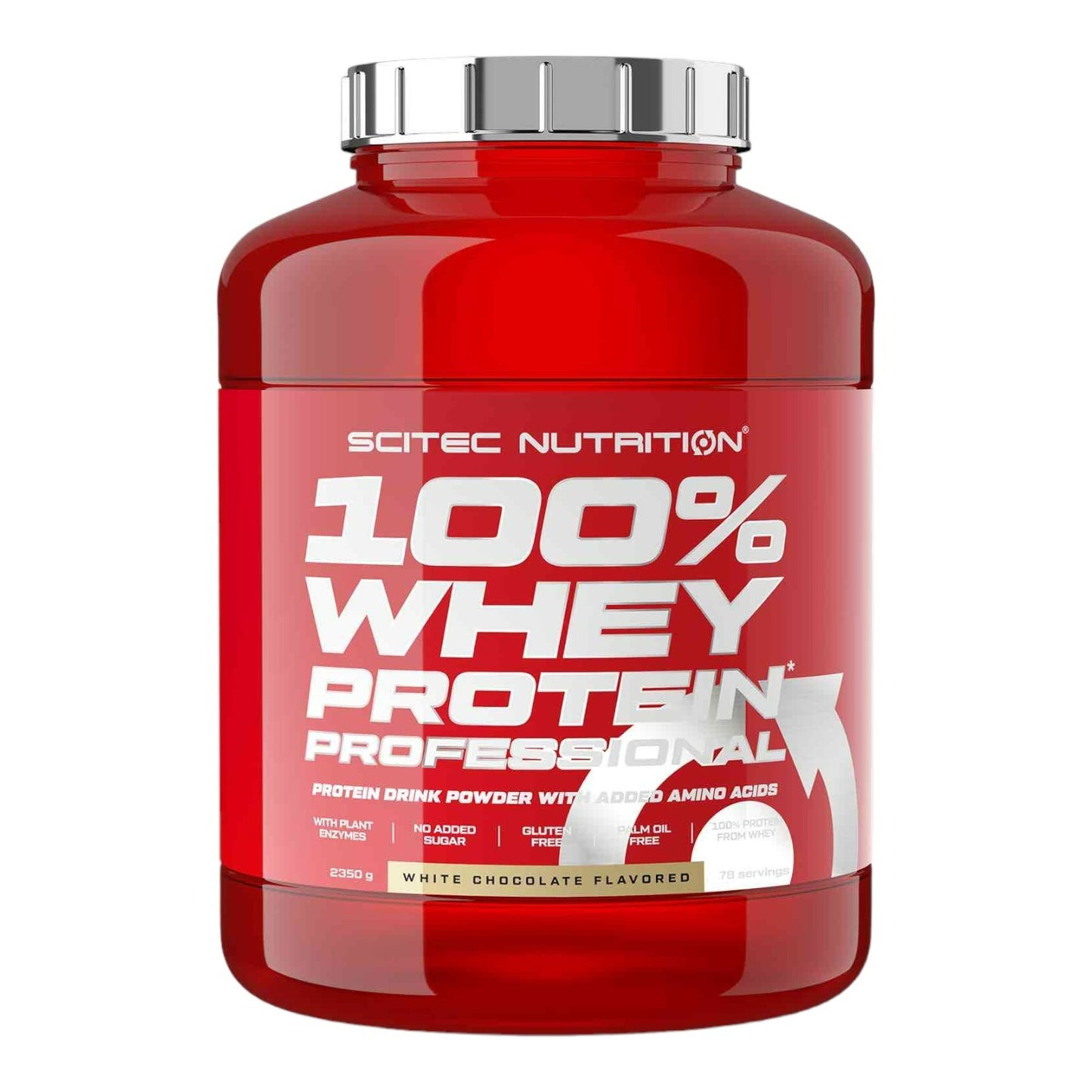 100% WHEY PROTEIN PROFESSIONAL 2.350 GRS. 78 SERVICIOS - SCITEC NUTRITION