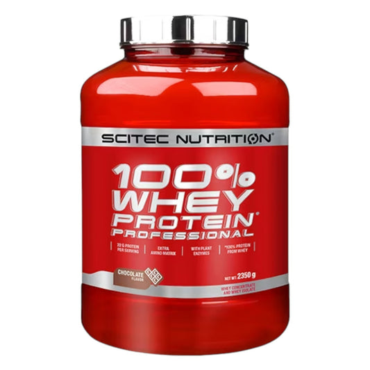 100% WHEY PROTEIN PROFESSIONAL 2.350 GRS. 78 SERVICIOS - SCITEC NUTRITION