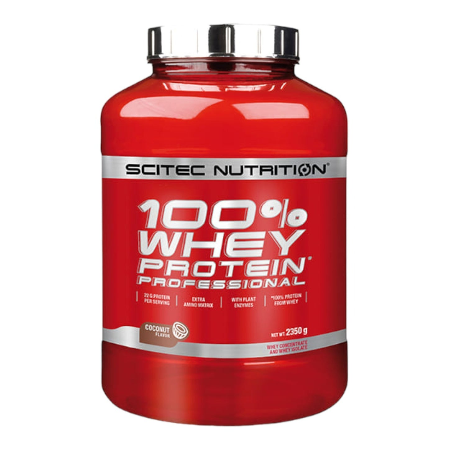 100% WHEY PROTEIN PROFESSIONAL 2.350 GRS. 78 SERVICIOS - SCITEC NUTRITION