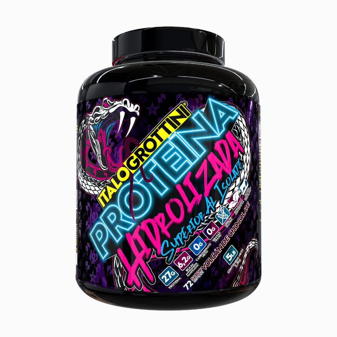 PROTEINA HIDROLIZADA SUPERIOR A ISOLATE 5LB + CREATINA MONOHIDRATO 80SV - ITALO GROTTINI