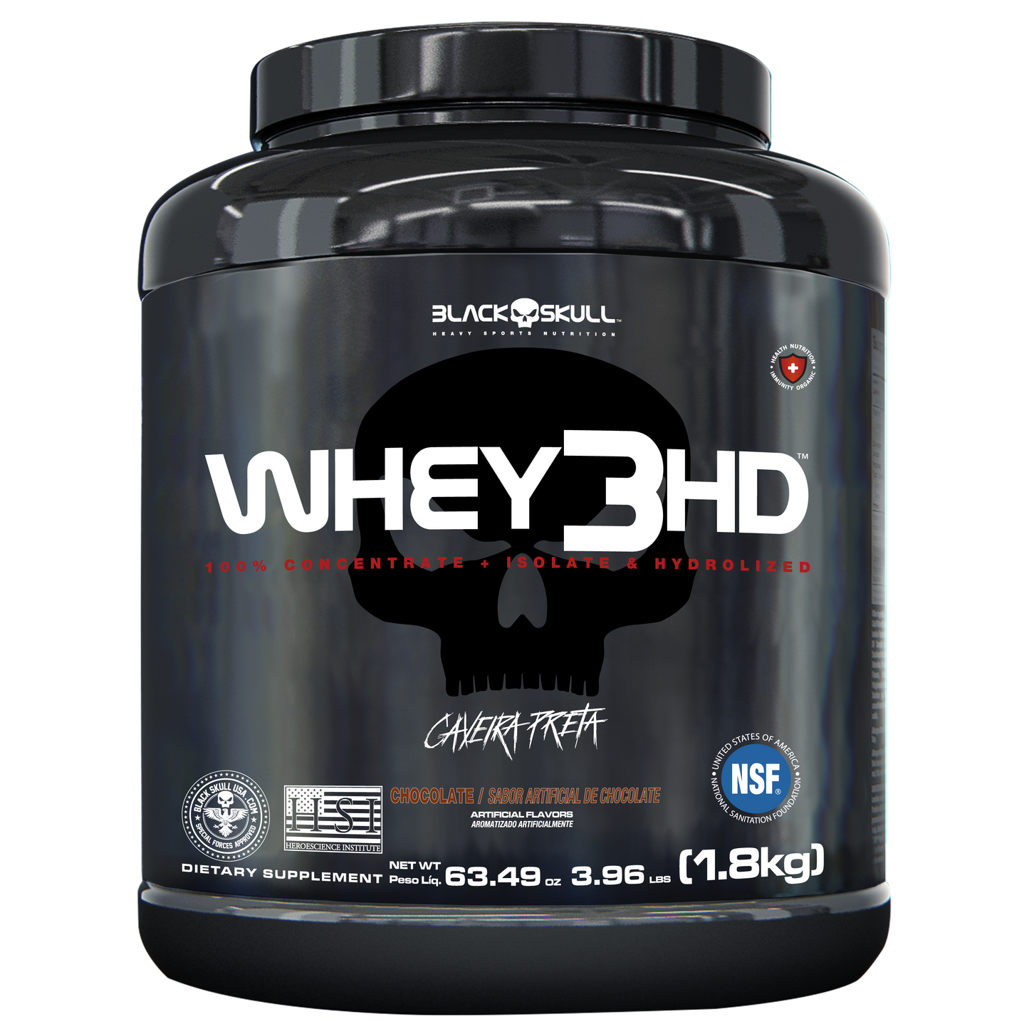 PROTEINA WHEY 3HD 1.8KG 45SV - BLACK SKULL