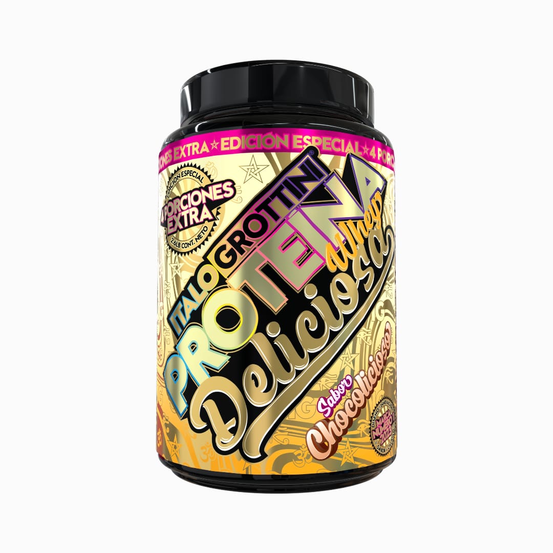 PROTEÍNA WHEY DELICIOSA 2.6 LIBRAS 37 SV - ITALO GROTTINI