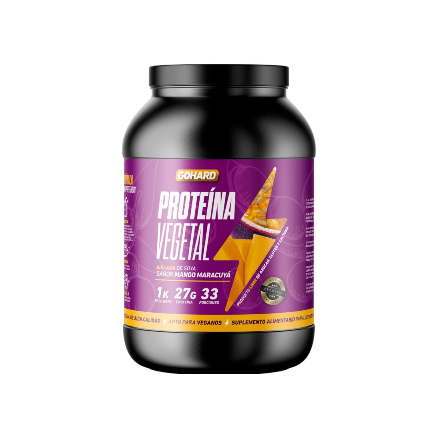 Proteína Vegetal - 33 Servicios - Gohard