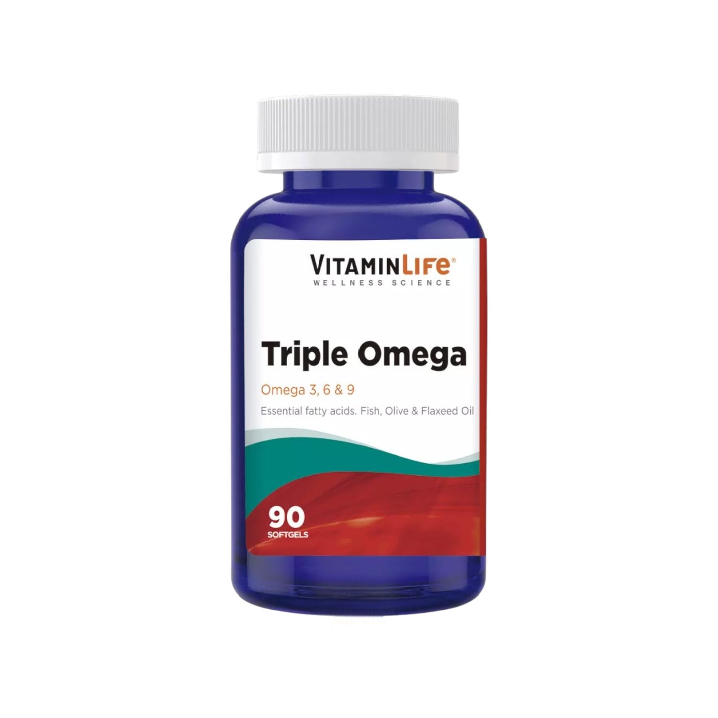 TRIPLE OMEGA 90 CAPSULAS - VITAMIN LIFE