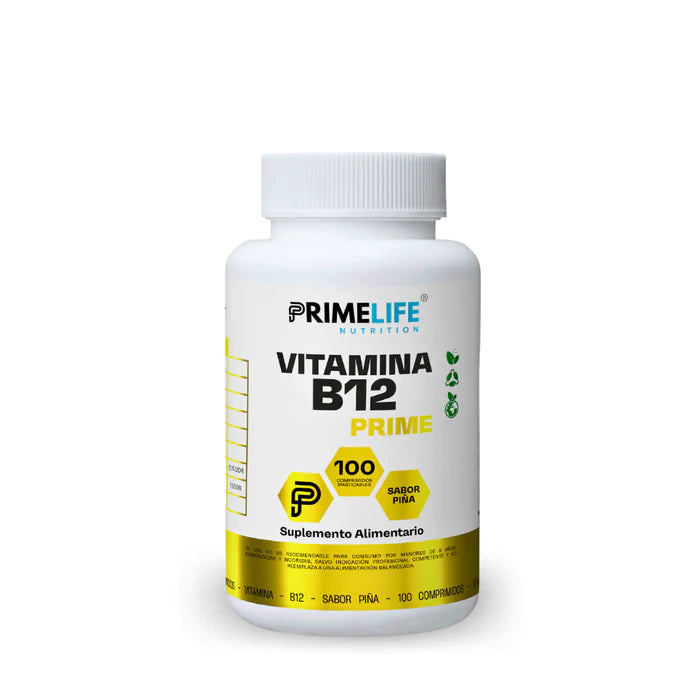 Vitamina B12 Prime 100 Comprimidos - PRIMELIFE